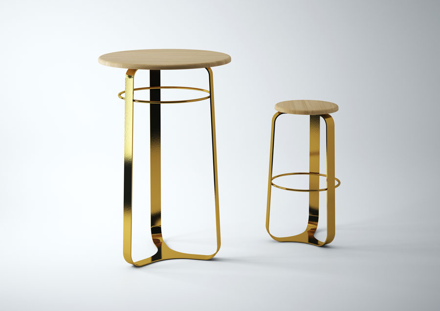 Top 5 Black and Gold Bar Stools Room Decor Ideas