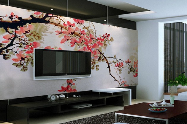 35 Beautiful Wallpaper for Living Room – Room Decor Ideas
