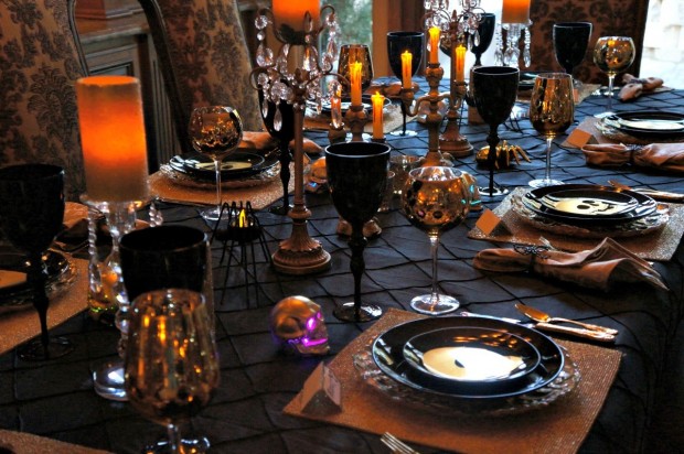 Halloween Party Ideas: Dining Room Design
