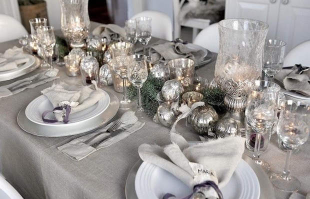 New Year's Eve Party Ideas for Home: Get a luxury Table Setting