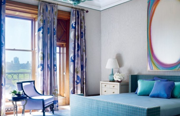 Jamie Drake’s Colorful Bedrooms for Summer